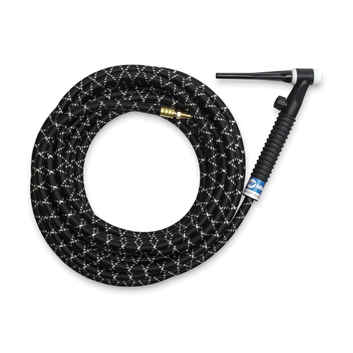 Miller Weldcraft A-150 Air Cooled TIG Torch w/Valve and Mono Flex Cable (WP-17V-MF) - Image 2