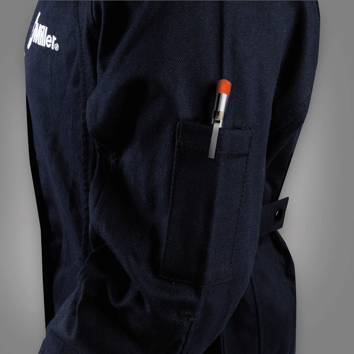 Miller Women's Cloth Welding Jacket (29854X) - Image 5
