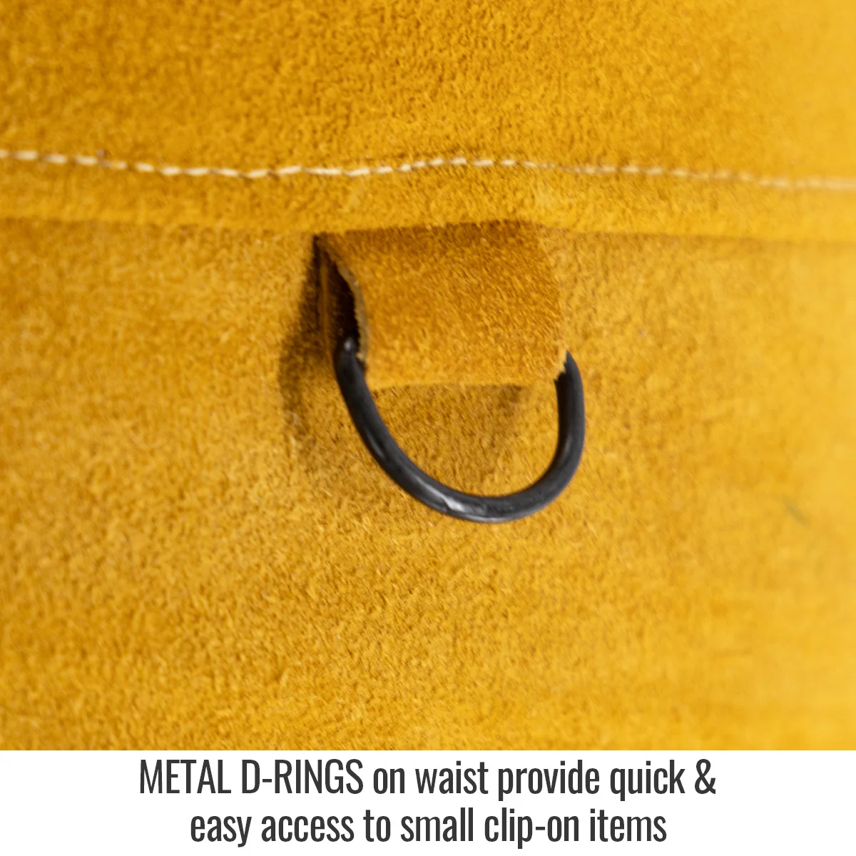 Revco Black Stallion 42 Inch CORE Leather Welding Apron (JL1542-TN) - Image 2