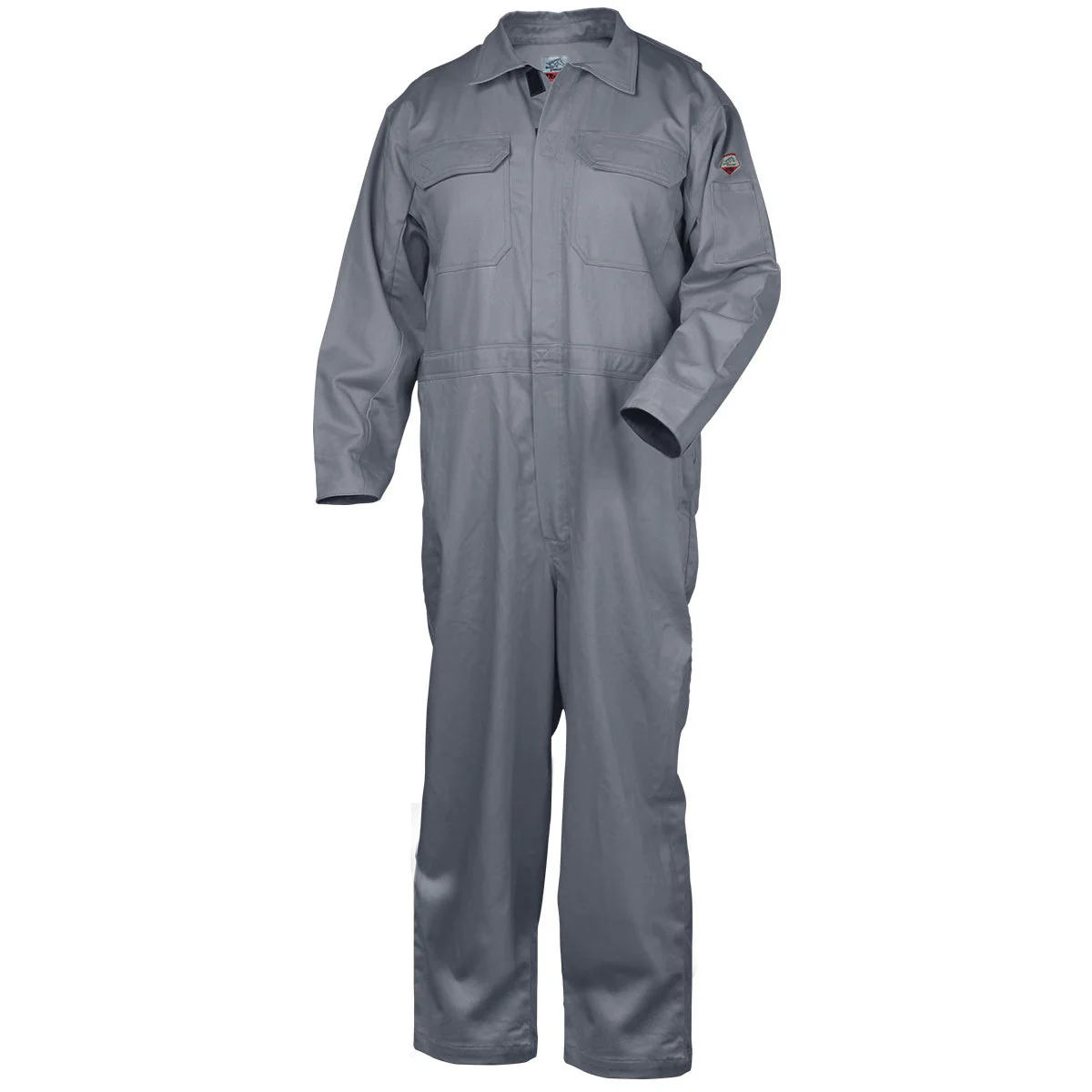 Revco Black Stallion 9oz Deluxe Gray FR Cotton Coveralls (CF2215-GY) - Image 7