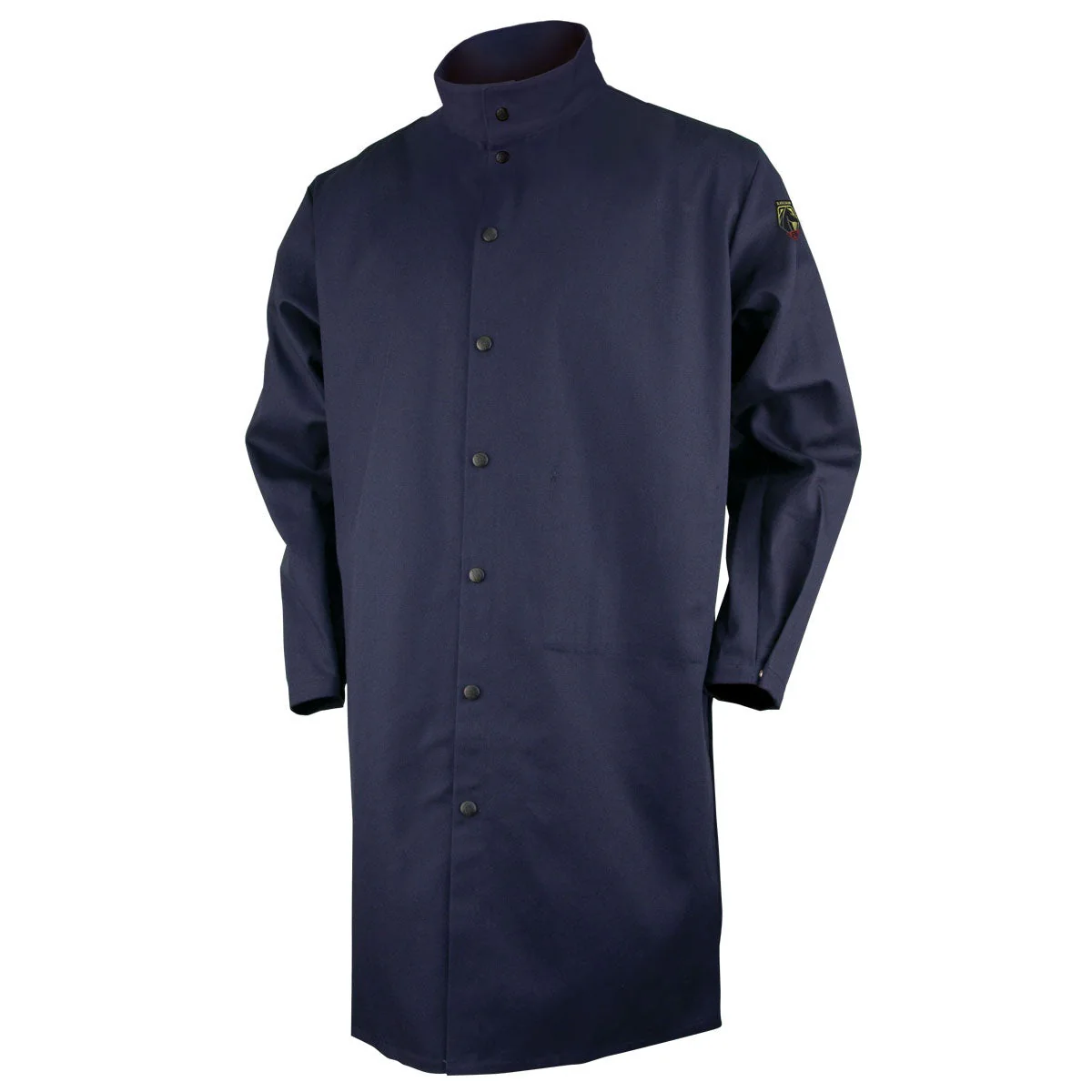 Revco Black Stallion 9oz Navy FR Cotton Shop Coat (FN9-42C) - Image 3