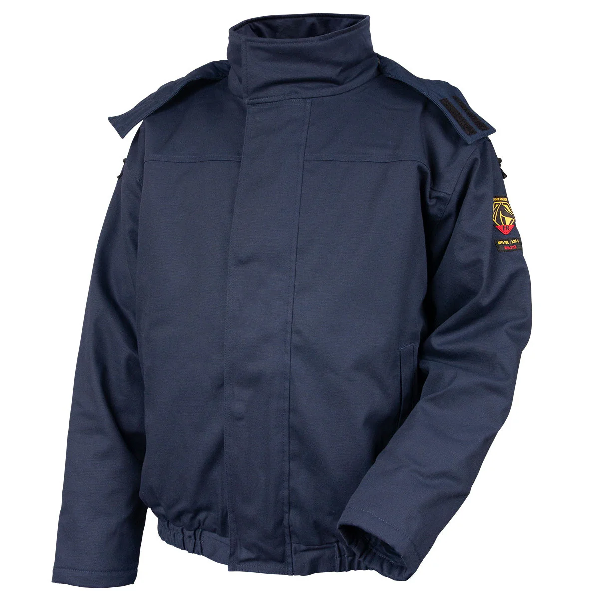 Revco Black Stallion AR/FR Navy Canvas Duck Insulated Bomber Jacket (JF5000-NV) - Image 39