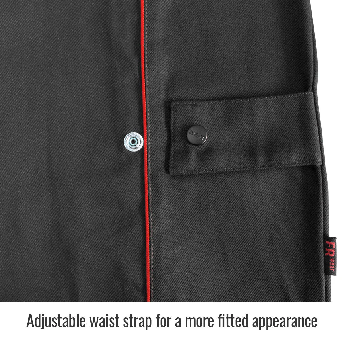 Revco Black Stallion BSX 9oz Black FR Cotton Welding Jacket (B9C) - Image 5
