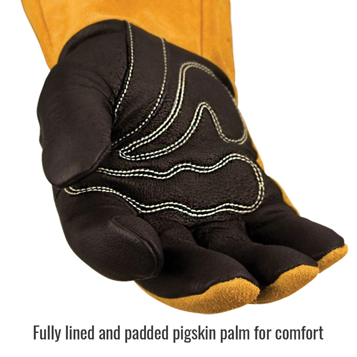Revco Black Stallion BSX Premium Pigskin & Cowhide MIG Gloves (BM88) - Image 2