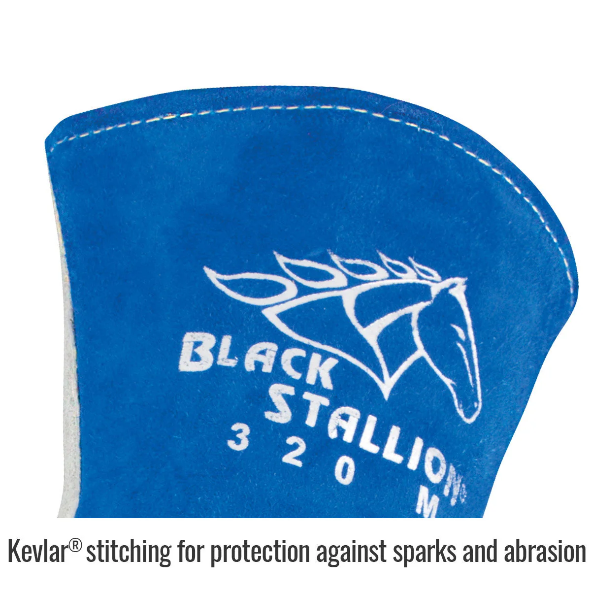 Revco Black Stallion Cowhide Stick Welding Gloves w/CushionCore Liner (320) - Image 6