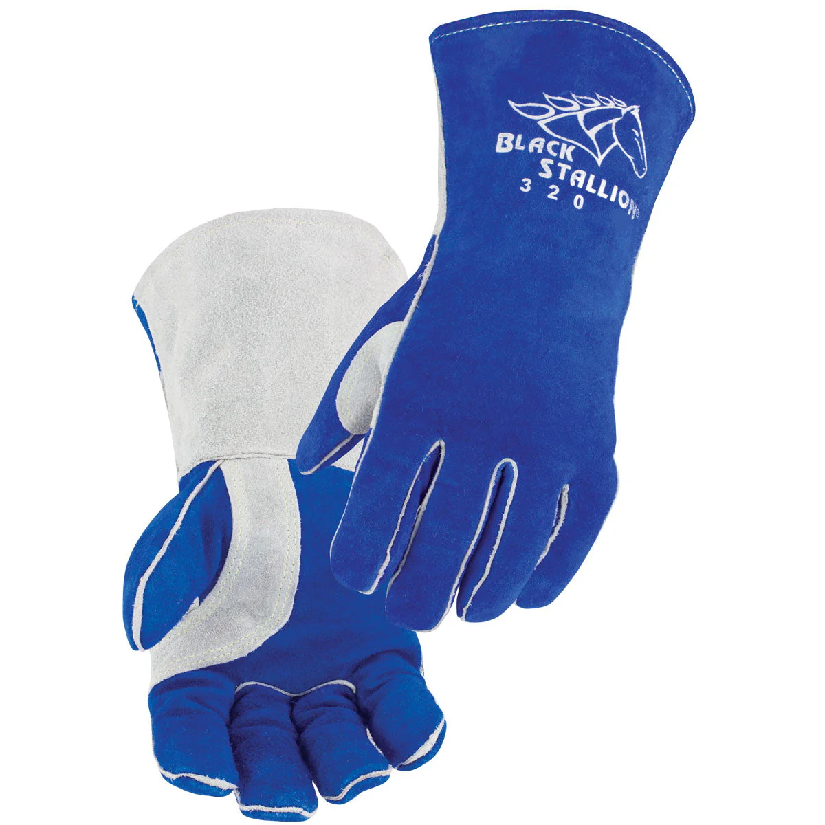 Revco Black Stallion Cowhide Stick Welding Gloves w/CushionCore Liner (320) - Image 9