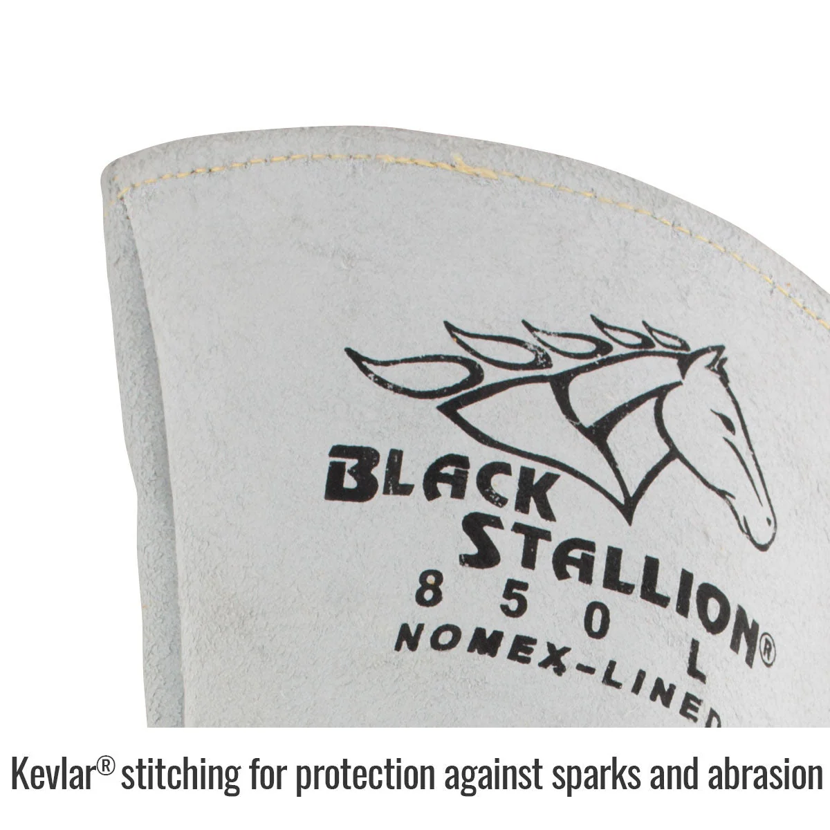 Revco Black Stallion Elkskin Stick Gloves w/Nomex Lined Back (850) - Image 3