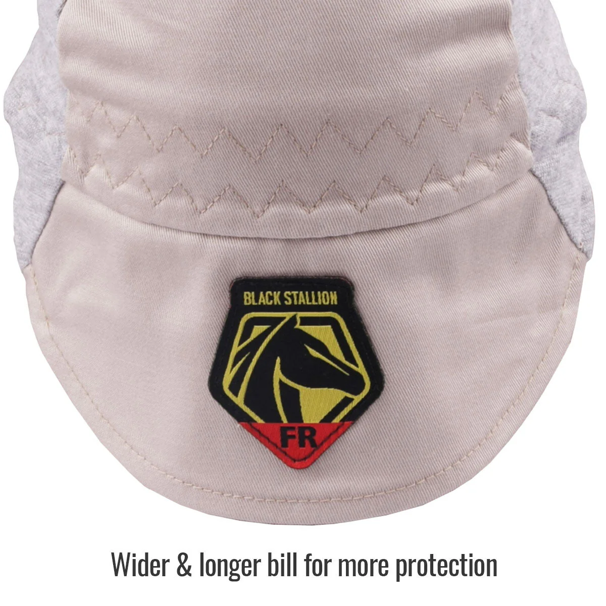 Revco Black Stallion Gray/Stone FR Cotton Welding Cap (AH1630-GS) - Image 5