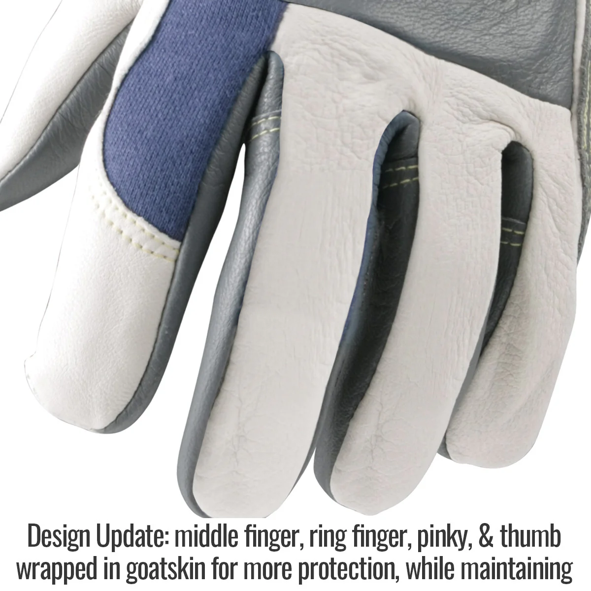 Revco Black Stallion Premium Kidskin and FR Cotton Tigster TIG Gloves (T50) - Image 2