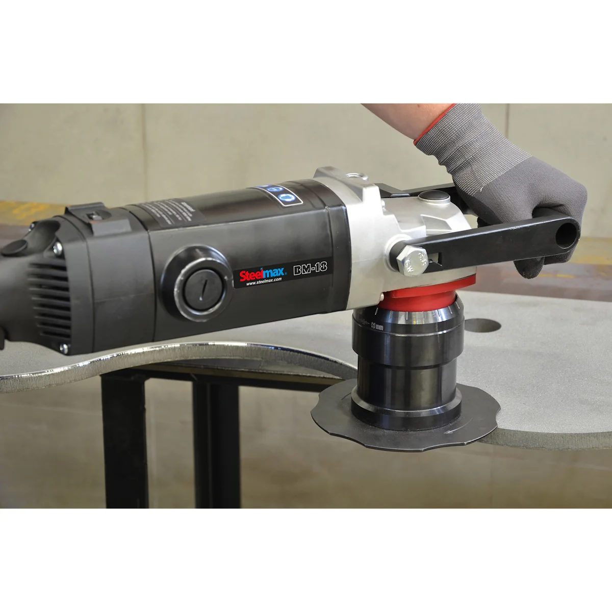 Steelmax 120V BM18 Portable Beveling Machine w/Beveling Head (SM-BM18) - Image 2