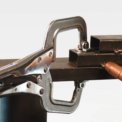 Strong Hand Tools 6 in. Swivel Pad Locking C Clamp (PR6S) - Image 2
