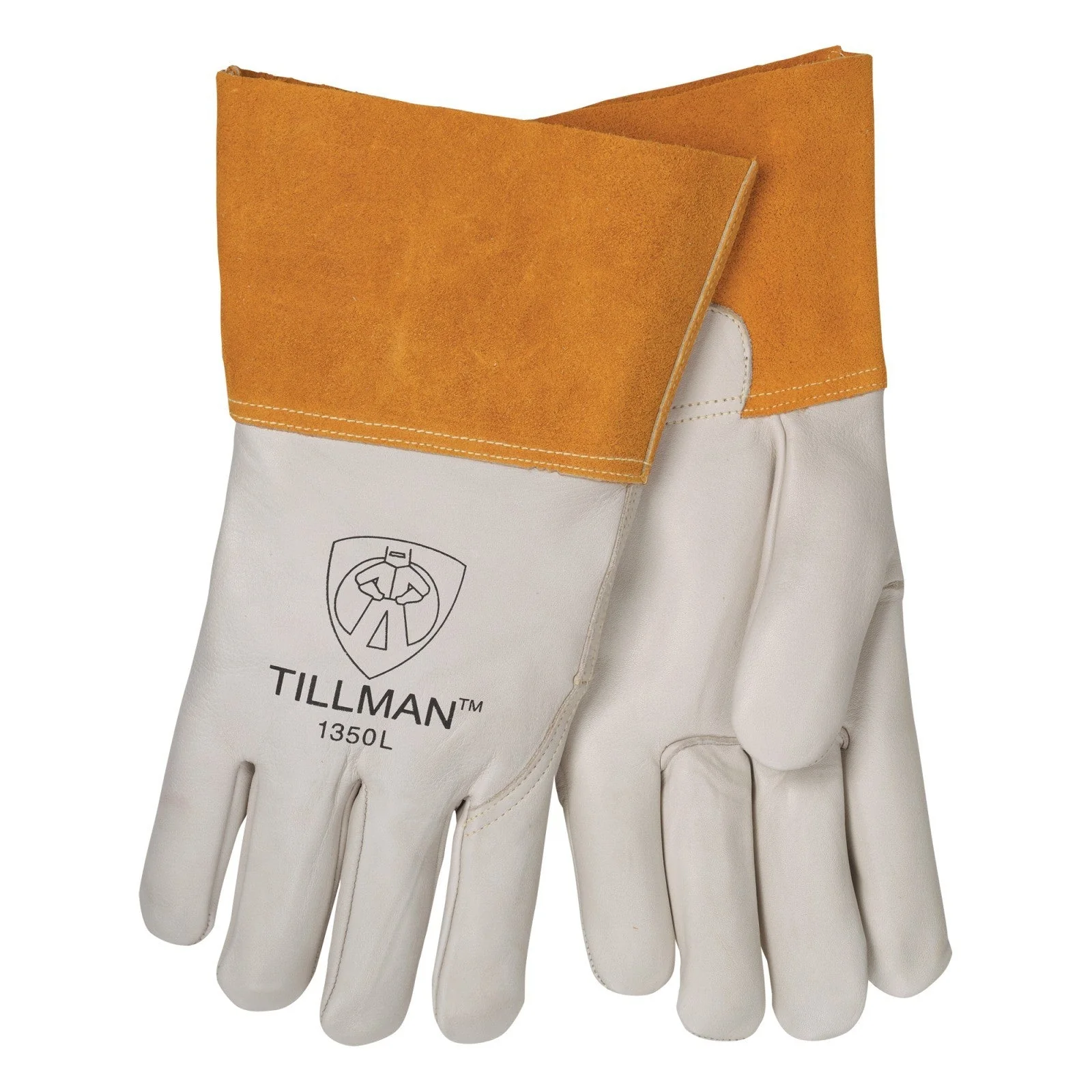 Tillman 1350 Top Grain Split Cowhide MIG Welding Gloves - Image 2