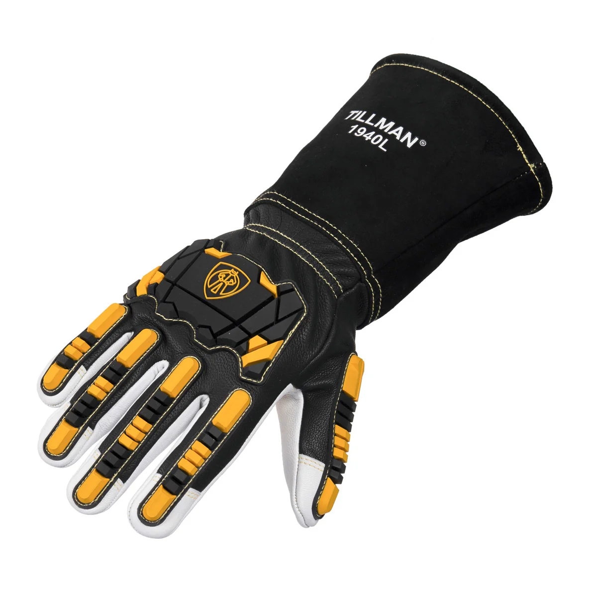Tillman 1940 Top Grain Goatskin Impact Mig/Metalworker Gloves - Image 5