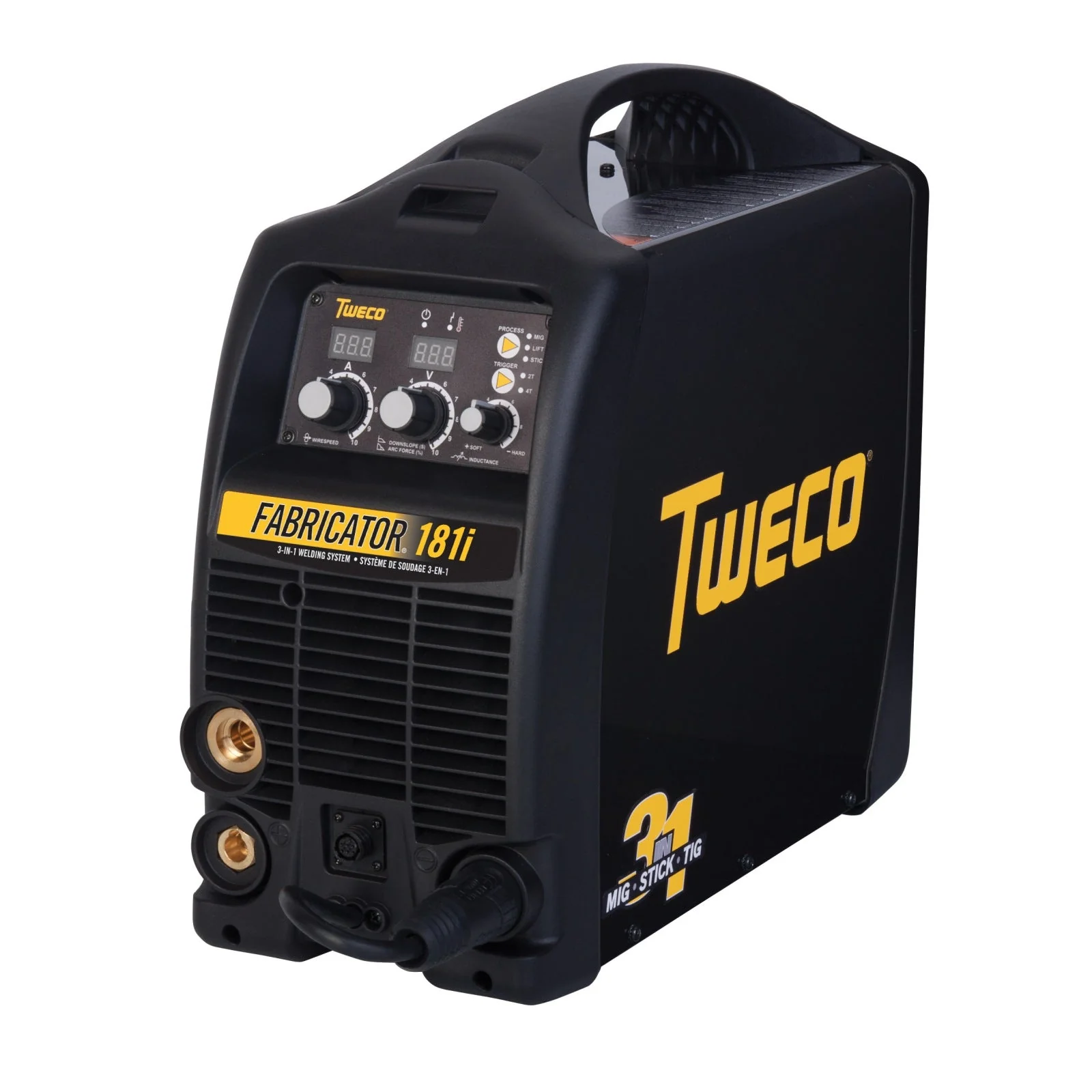 Tweco Fabricator 181i MIG, TIG & Stick Welder Pkg. with TIG Torch (W1003181 & W4013802) - Image 4