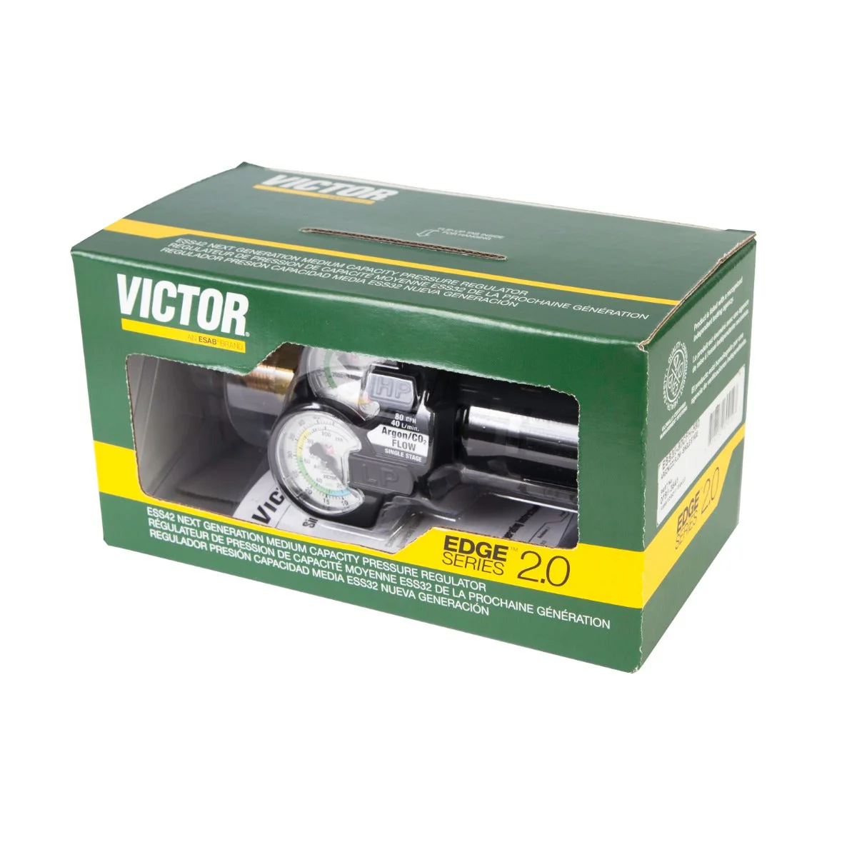 Victor Medium Duty Edge 2.0 Series ESS32 Inert Gas Regulator (0781-3641) - Image 2
