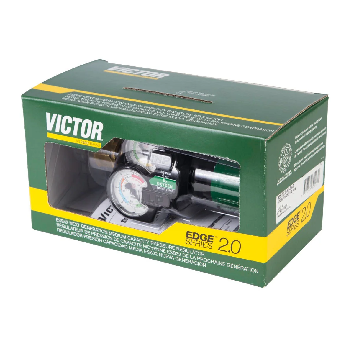 Victor Medium Duty Edge 2.0 Series ESS32 Oxygen Regulator (0781-3627) - Image 2