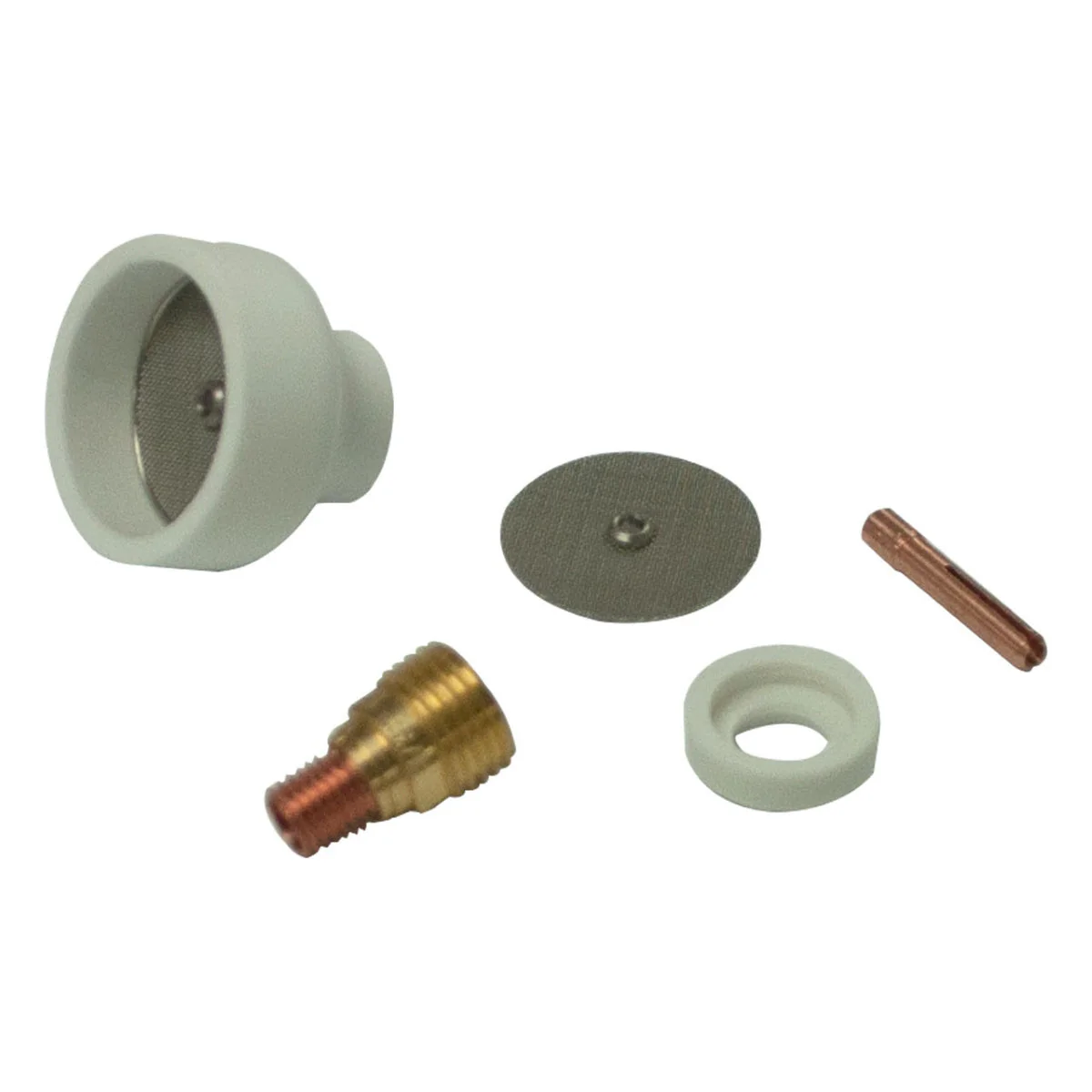 Weldtec Champagne II Super Size TIG Nozzle Kit for 9, 20 Torches (K53CN2) - Image 4
